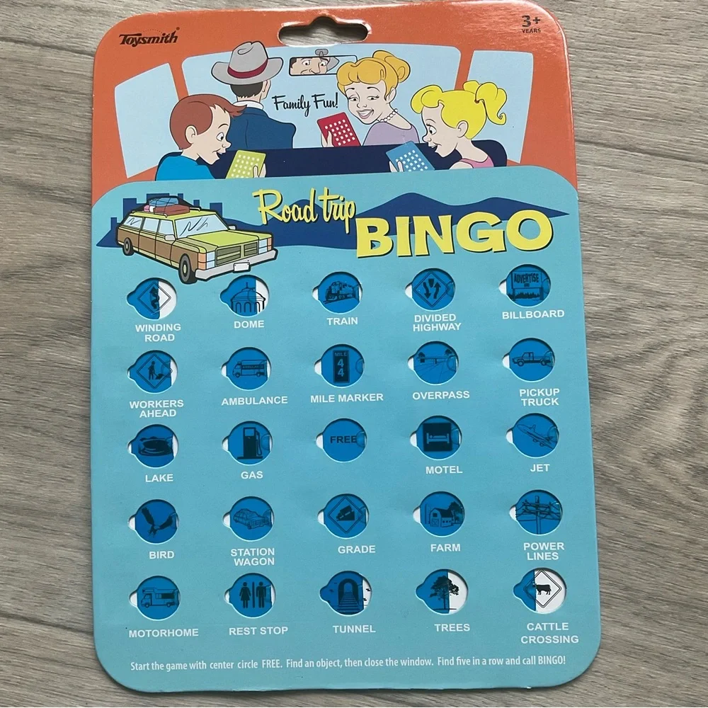 toy smith Road Trip Bingo brand new